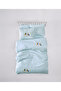 Hand Embroidered 100% Cotton Baby Bedding Set – Ranforce, Skin-Friendly, Anti-Shrink Fabric 4 Pieces