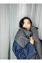 Pasta-Style Tassel Thick Grey Winter Wool Scarf & Shawl - 6