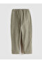 Boys' Velvet Cargo Pants with Elastic Waist - 2