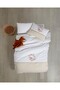 Hand Embroidered 100% Cotton Baby Bedding Set – Ranforce, Skin-Friendly, Anti-Shrink Fabric 4 Pieces