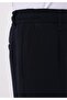 Regular Fit Mid Waist Straight Leg Men's Navy Blue Trousers - 5