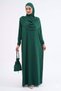 Cotton Bag Prayer Dress Hijab Dress with Elastic Ankles
