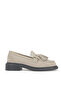 , Women's Genuine Leather Shoes 153111Z22403 Beige