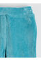 Vizyon New Season Elastic Waist Basic Girls' Velvet Leggings - 2