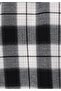 Regular Fit Shirt Neck Plaid Men's Black Long Sleeve Shirt - 5