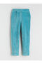 Vizyon New Season Elastic Waist Basic Girls' Velvet Leggings