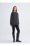 Crew Neck Oversize Women's Sweatshirt Tunic - 2