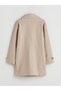 Lcw Modestbeige Jacket Collar Women's Cashmere Coat - 7
