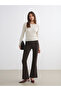 Extra Slim Fit Women's Trousers with Spanish Legs