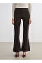Extra Slim Fit Women's Trousers with Spanish Legs - 2