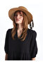Peak New Season Patterned Women's Straw Fedora Hat - 2