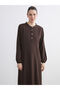 Judge Collar A-Line Dress