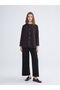Lcw Grace Burgundy Crew Neck Patterned Women's Cardigan - 2