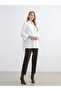 Özmarka New Season Shirt Collar Oversized Women's Tunic - 2
