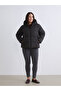 Hooded Women's Puffer Coat - 6