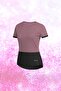 Plus Size Women's Dusty Rose Dri-Fit Comfortable Short Sleeve T-Shirt for Walking and Running 4Xl-10Xl