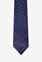 Men's Burgundy-Grey Patterned Tie - 2