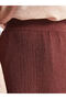 Lw - Women's Textured Skirt with Elastic Waist - 4