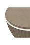 3-in-1 Ice Cooler Table Light Brown Polypropylene - 4
