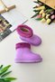 My Little One's Furry Colorful Rain Boots - Lilac - 3
