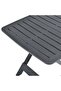 Folding Garden Table Anthracite 79x72x70 cm Plastic - 5