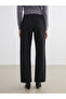 Wideleg Women's Jean Trousers - 4