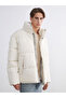 Shining Store Presents Glittering Choices: Comfortable Fit Stand Collar Men's Puffer Jacket - 2