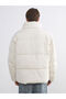 Shining Store Presents Glittering Choices: Comfortable Fit Stand Collar Men's Puffer Jacket - 6