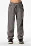 Elastic Waist Muslin Pocket Summer Children's Pants Gray Gray