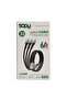كابل SY-02 3 في 1 USB إلى Type-C وMicro وLightning 6A فائق السرعة بطول 1.2 متر مضفر من النايلون - 8
