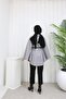 Women's Hijab Imported Quality Cashmere Fabric Long Poncho 38/54 Compatible - 8