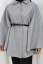 Women's Hijab Imported Quality Cashmere Fabric Long Poncho 38/54 Compatible - 4