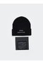 New Season Men's Knitwear Beanie with Velcro Detail