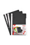 Ring Binder, 10 Pieces, Pack of 50, A4, 4 Holes, Black - 7