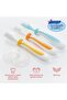 Training Tooth Brush Set, Extra Soft Bristles, Soft Grip, Lesson 1, 2, 3, Multi Colour - 2