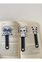 Cute Friends Figured Bookmarks Set of 3 Colorful Hard Plastic Gift - 3