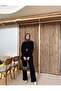 Lia Double Suit with Zipper Detail - 2