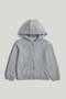 Grey Zip-Up Hoodie