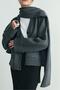 Gray Ura Knitwear Buttoned Cardigan - 3