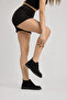 Women's Black Suede Thermo Sole Lace-Up Casual Boots - 3