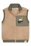 Every Day Printed Vest for Ages 6-9 - Khaki 7-8 Years Old - 2
