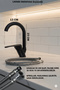 Purified Water Kitchen Sink Bathroom Shower Faucet Robot Shower Set Overhead Shower Head Faucets with Options - 3