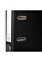 Eseelte Office Folder, 10 Pieces, Economical Narrow, Black - 5