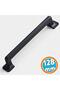 Furniture Drawer Kitchen Cabinet Cupboard Door Handles Knob Pull Black Metal 128 Mm-12.8 cm