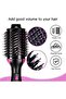 Electric Ion Blow Dryer Brush 1000W Hot Air Styler Volumizer Straightener Black - 2