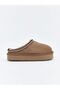 Brown Suede Look Girls' Home Shoes - 2