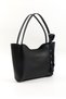 Black/White/Blue Shk273 Faux Leather Hand, Arm and Shoulder 3-Piece Bag Set (Shk240-Shk17-Shk60) - 2