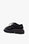 Ginny Black Leather Women's Loafer - 3