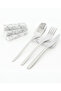 Set of 4 Marble Cutlery Stand | Cutlery Organizer | Cutlery Placemat - 4