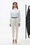 Hepburn White Pants - 3